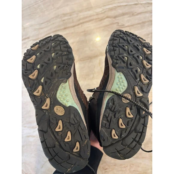 Women's Oboz Lace Up Boots 7.5 Brown Beige - Picture 9 of 9